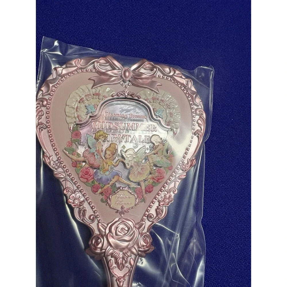 Flower Knows Midsummer Fairytales Hand Mirror Milky Pink NEW